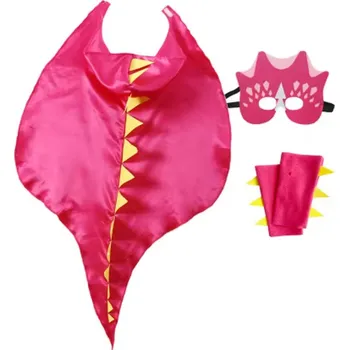 Karnevalový kostým Dětský kostým "Dinosaurus" (uni velikost) Barva: Růžová