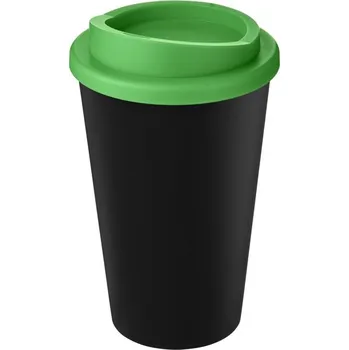 Americano Eco 350 ml recyklovaný kelímek - Černá / Zelená