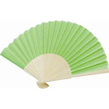 Skládací Vějíř Bamboo Cool - Zelená
