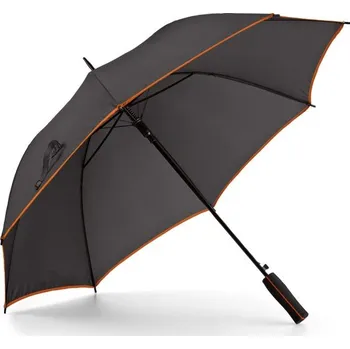 JENNA. Polyesterový deštník 190T s automatickým otevíráním - Oranžová