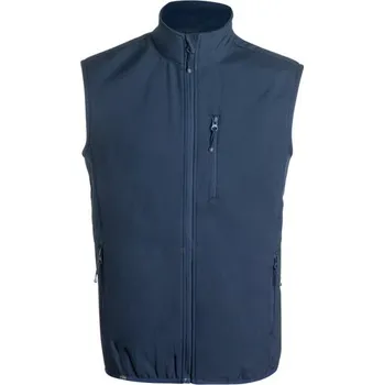 Pánská vesta Rpet Softshellová Vesta Shelles - Tmavě Modrá / XL