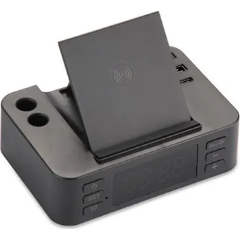 Budík Budík s indukční nabíječkou CLOCKI