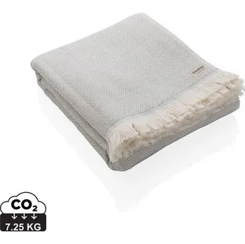 Všestranná osuška/deka 100 x 180cm Ukiyo Hisako AWARE™ - Šedá