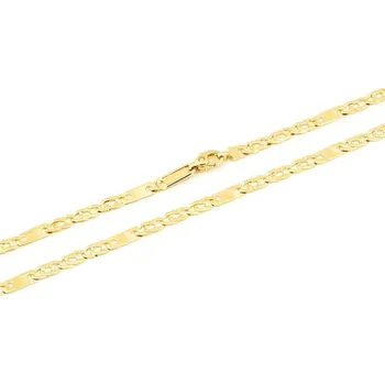 Řetízek Řetízek ze žlutého zlata marina 55cm ZLR1590F + DÁREK ZDARMA