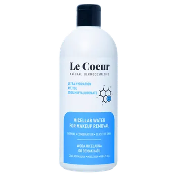 Micelární voda Le Coeur micelární voda na odlíčení, 400 ml