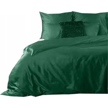 Povlečení Sada povlečení 160x200 povlečení bavlněný satén hladké zelené