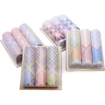 Látkový kapesník Dámské kapesníky Etex L16 3 ks - různé barvy