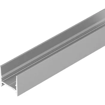 LED lišta Profil WIRELI COZY12 C/U1 stříbrný elox, 2m (metráž)