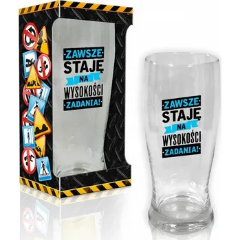 Sklenice Sklenice na pivo - Jsem na výši úkolu