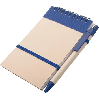 Zápisník Blok Platanus A6 - Tmavě Modrá / Přírodní