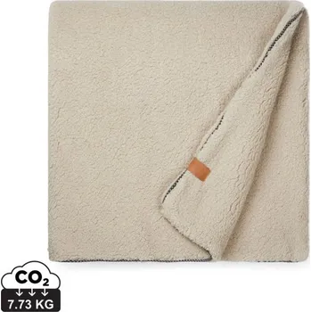 Pikniková deka Deka s dvojitým vlasem VINGA Maine z GRS RPET - Hnědá