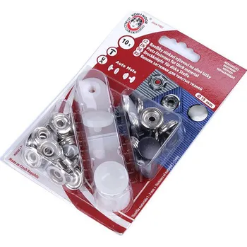 KOH-I-NOOR Kovové druky 15 mm 10 ks modré pařížské