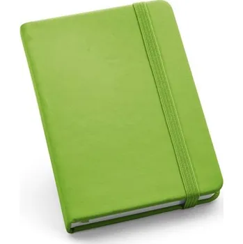 MEYER. Kapesní zápisník z PU s hladkými listy - Světle Zelená