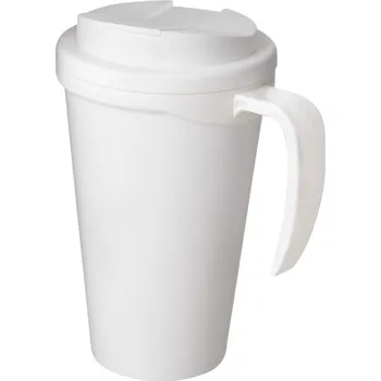 Termohrnek Termo hrnek Americano Grande 350 ml s uzávěrem odolným proti rozlití - Bílá