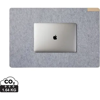 Stolní podložka Podložka na stůl VINGA Albon z GRS recykl. plsti - Šedá