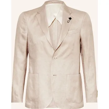 Pánské sako Lardini Pánské Oblekové Sako Extra Slim Fit Ze Lnu, 150...