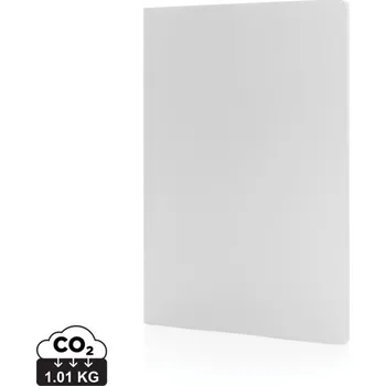 Zápisník Kamenný poznámkový blok A5 Impact s měkkou vazbou - Bílá