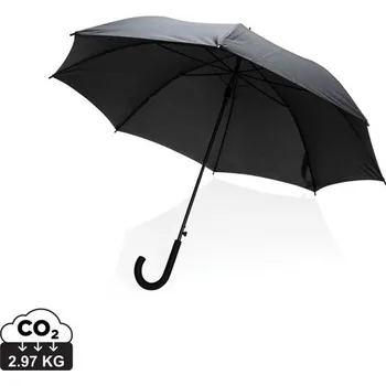 Deštník 23" základní auto-open deštník Impact ze 190T RPET AWARE™ - Černá