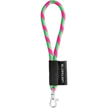 Lanyard Tube Short Set. Standardní modely - Fluorescenční Zelená / Fluorescenční Růžová
