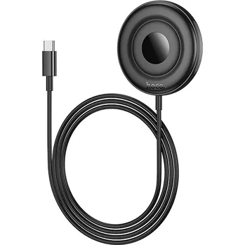 HOCO CW61 bezdrátová nabíječka MagSafe / 15W / LED displej / černá