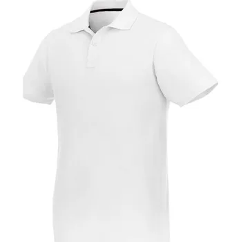 Pánské tričko Pánská polokošile s krátkým rukávem Helios - Bílá / 4XL