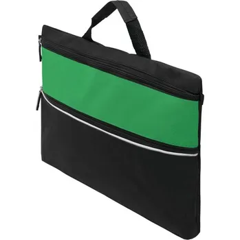 Taška Na Dokumenty File - Černá / Zelená