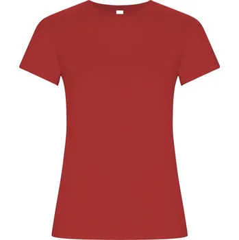 Dámské tričko Golden dámské tričko s krátkým rukávem - Červená / 2XL