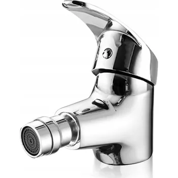 Bidetová baterie Maibang S POHYBLIVOU VÝPUSTÍ stříbrná