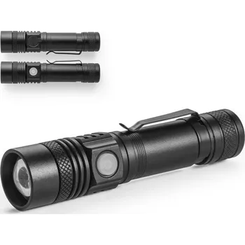 Svítilna UNGAR. 5 W dobíjecí recyklovaného (100 % rAL) hliníková svítilna