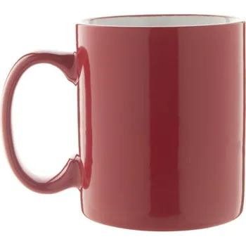 Hrnek Bergen - Červená / Bílá