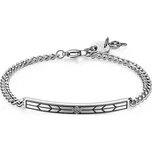 S'Agapõ Moderní pánský náramek z oceli SPD13 + 2 měsíce na vrácení zboží