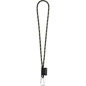 Lanyard NAUTIC Long Set II. Standardní modely - Černá / Žlutá