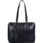 Dámská kožená klasická kabelka 309 černá, IL GIGLIO