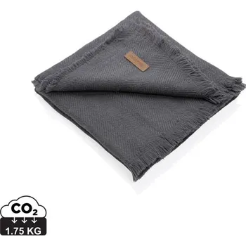 Pikniková deka Tkaná deka Ukiyo 130 x 150cm z Polylana® AWARE™ - Šedá