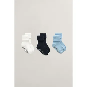 Pánské ponožky PONOŽKY GANT SOCKS 3-PACK CALMING BLUE