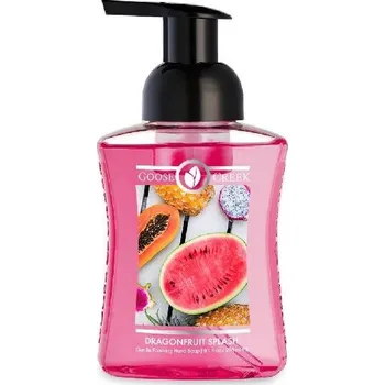 Čistící mýdlo VEGAN Mýdlo pěnové 260 ml DRAGONFRUIT SPLASH, vegan, bez GMO, parafínu a parabenů|Goose Creek