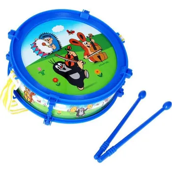 Hračka pro nejmenší Wiky Krtečkův bubínek 20 cm Modrá