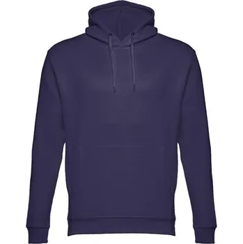 Pánská mikina THC PHOENIX. Mikina (unisex) s kapucí z bavlny a polyesteru - Námořnická Modrá / S