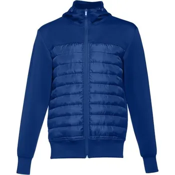 THC SKOPJE. Pánská bunda s kapucí z 300T taftu - Královská Modrá / M