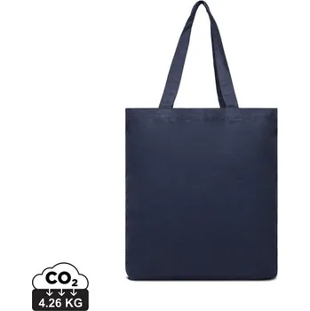 Tote bag VINGA Hilo z recykl. canvas AWARE™ - Námořní Modř