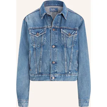 Dámský blejzr Polo Ralph Lauren Dámská Džínová Bunda, tmavě modrá, 38