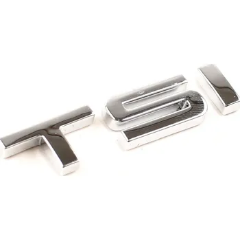 Znak automobilu Boční nápis ŠKODA TSI original - chromový