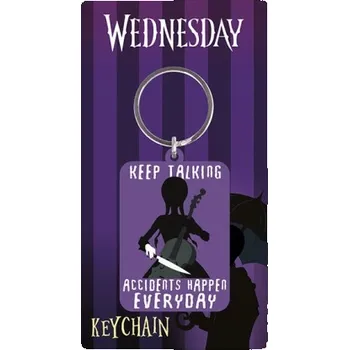 Klíčenka Wednesday Accidents Happen Everyday