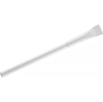 Papírové kuličkové pero PINKO - bílá