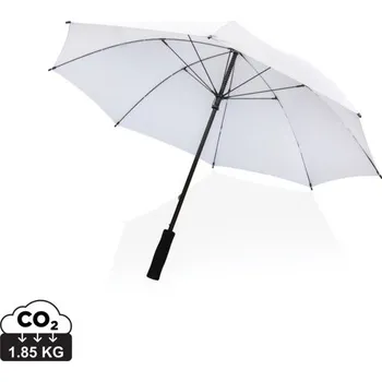 23" větruodolný deštník Impact ze 190T RPET AWARE™ - Bílá