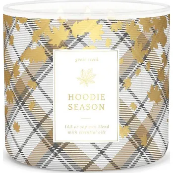Svíčka Svíčka 0,41 KG HOODIE SEASON, aromatická v dóze, 3 knoty|Goose Creek