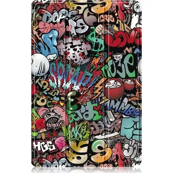 Pouzdro na tablet VSECHNONAMOBIL 97127 ART Zaklápěcí pouzdro pro Honor Pad X8a GRAFFITI