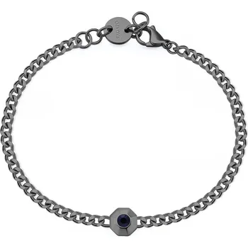 Náramek S'Agapõ Slušivý pánský náramek z oceli Snap SNP12 + 2 měsíce na vrácení zboží