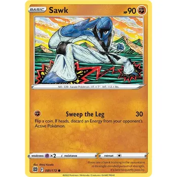 Sběratelská karetní hra Pokémon TCG Sawk 081/172