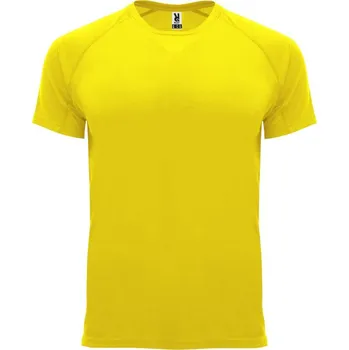 Bahrain&nbsp;pánské sportovní tričko s krátkým rukávem - Žlutá / roly-2XL